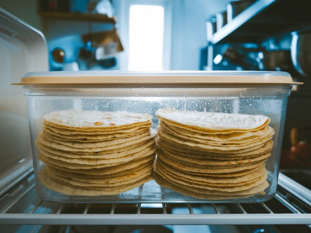 Tortille w szczelnym opakowaniu