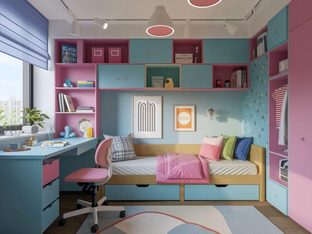 funkcjonalny wystrój młodzieżowy