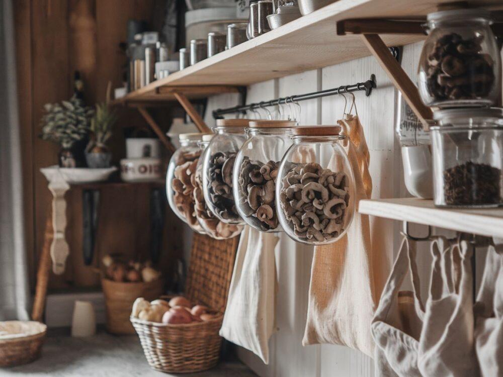 grzyby suszone w kuchni