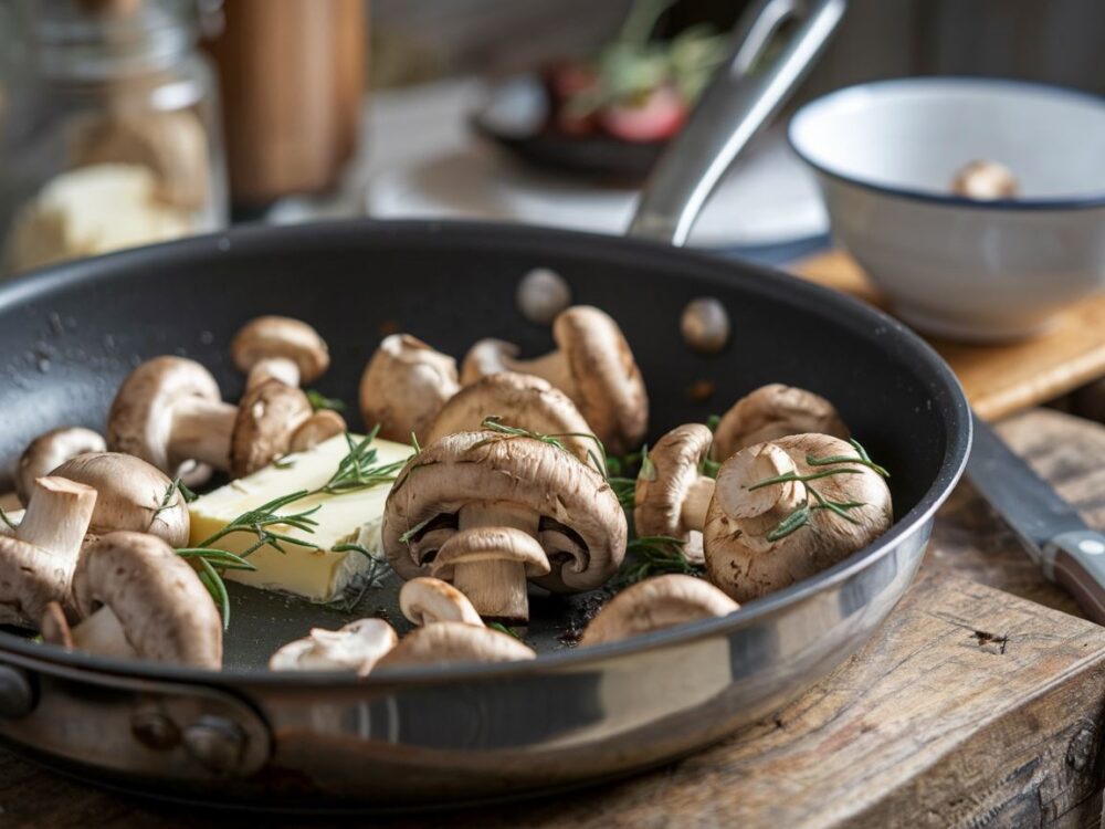 grzyby w maśle