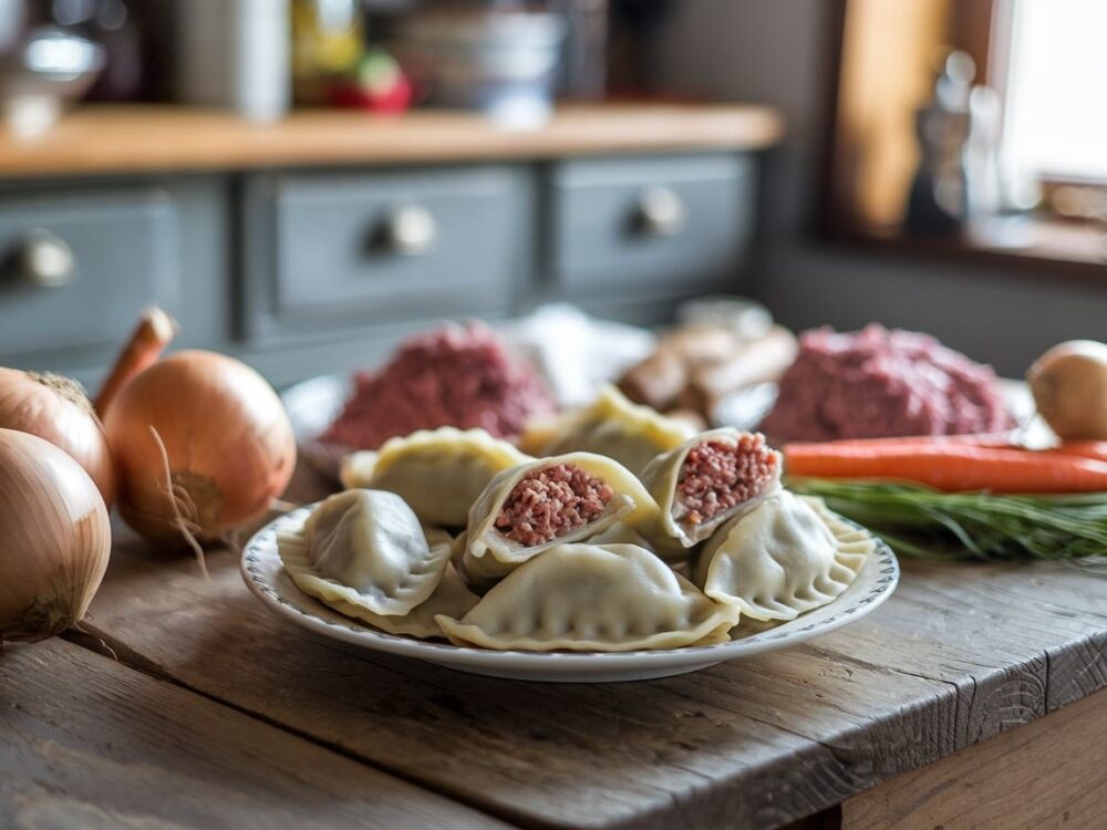 mięso mielone do pierogów