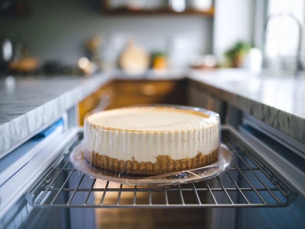 mrożenie ciasta sernik