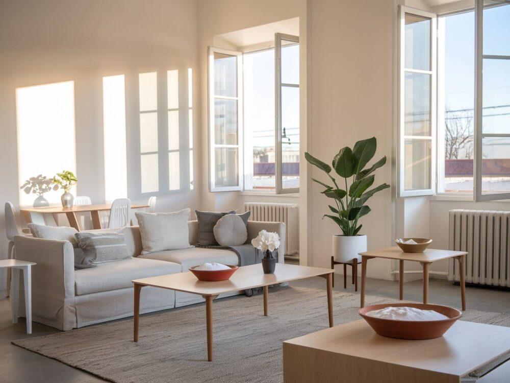 nowe meble w salonie