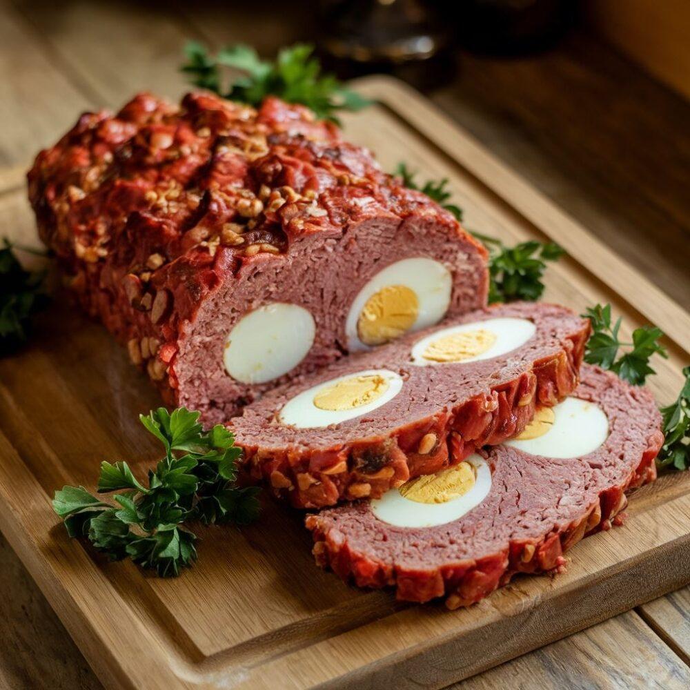 pieczeń rzymska na stole