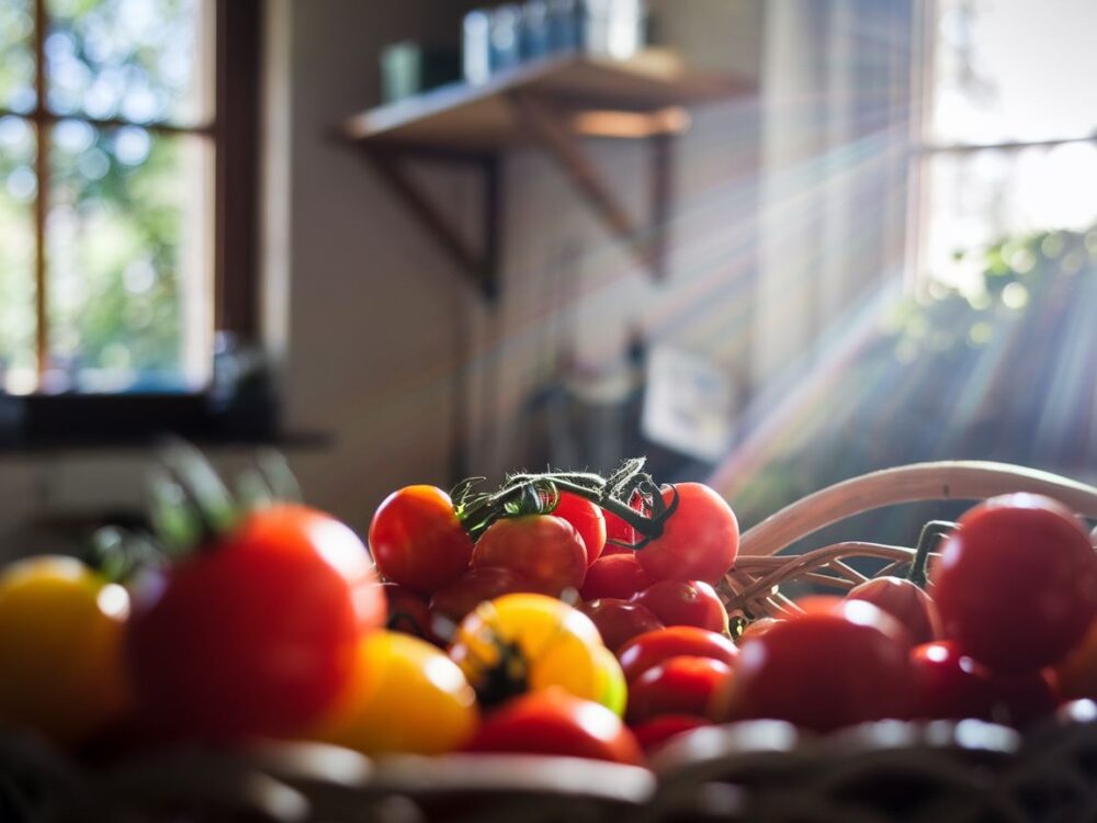 przekąska z pomidorów koktajlowych