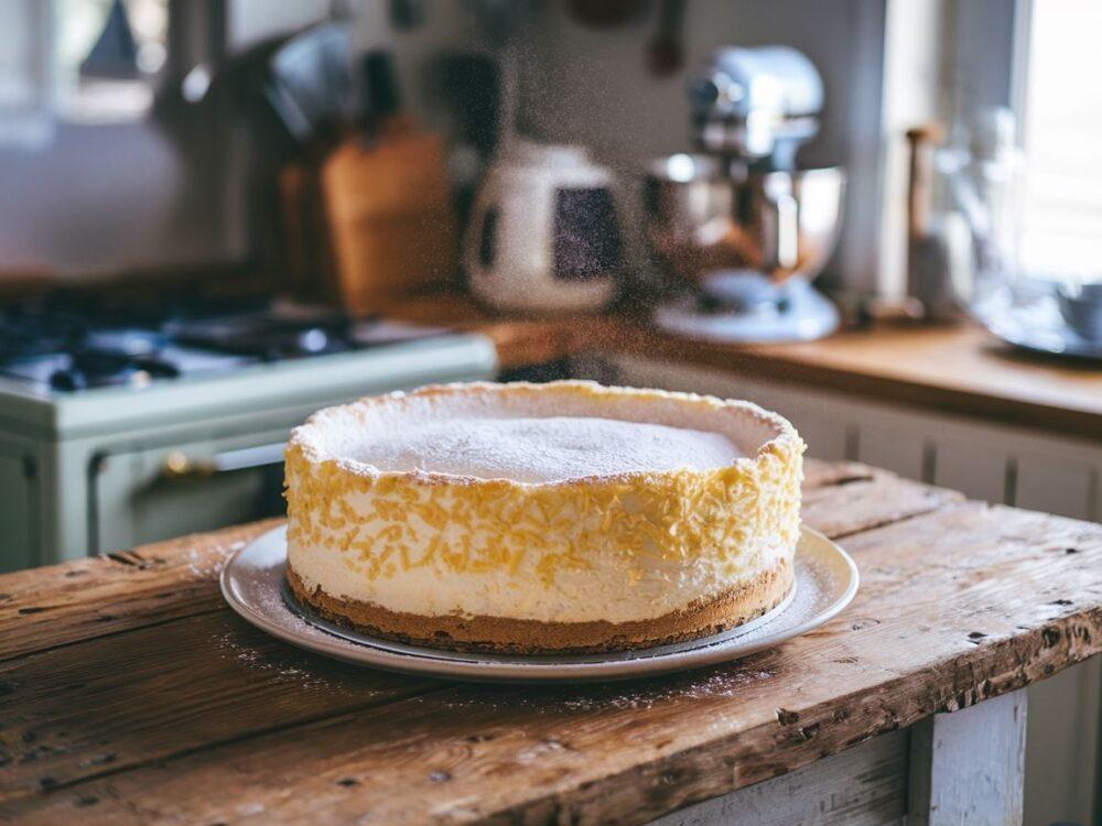 puszysty sernik wiedeński