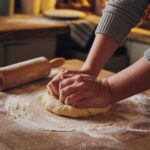 składniki na ciasto i farsz mięsny