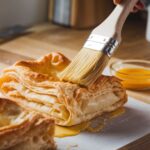 smarowanie ciasta francuskiego jajkiem