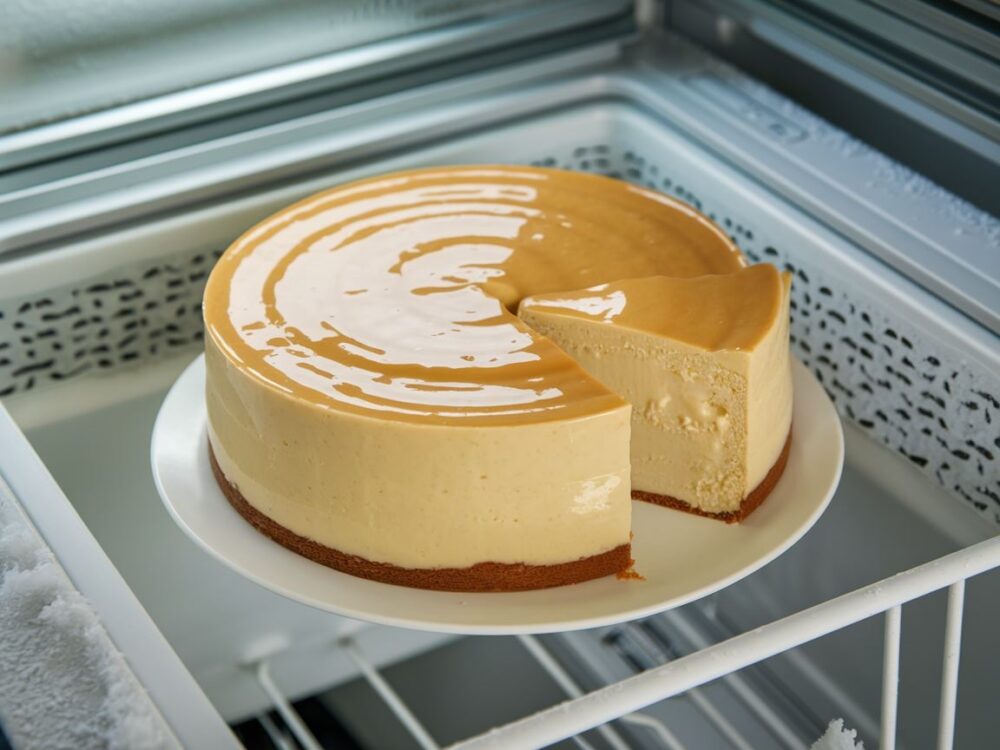 zamrażanie ciasta z kremem