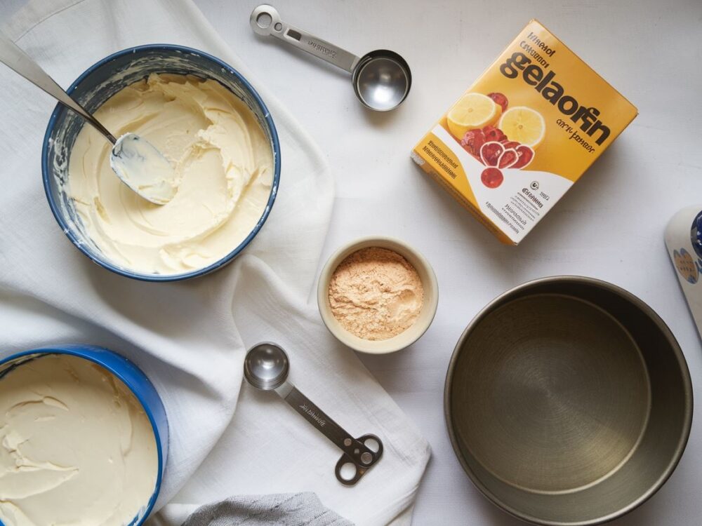 żelatyna do sernika na zimno